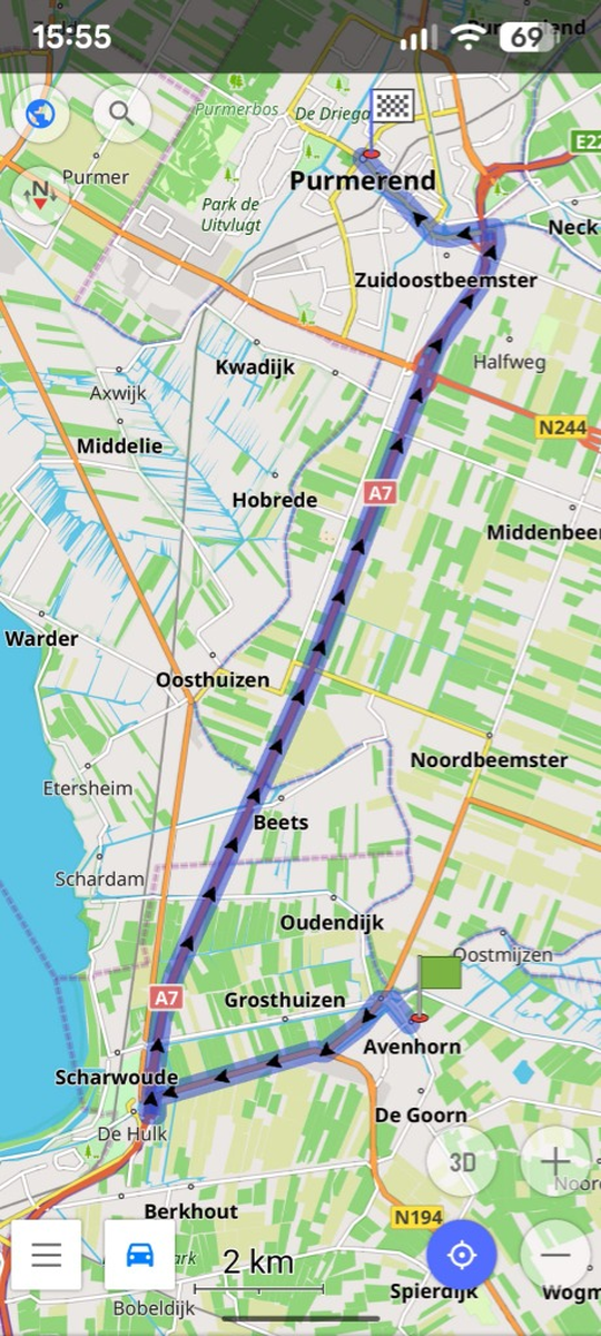 Standard Car Routing (Forbidden)